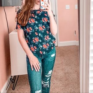 Hollister Floral Shirt